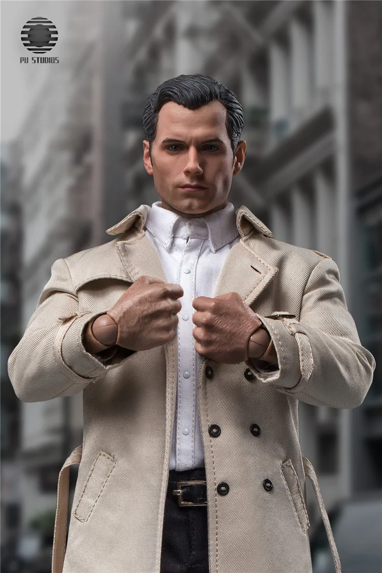 

For Collection 1/6 Scale Collectible Justice Reporter Henry Full Set Action Figure Model for Fans Holiday Gifts