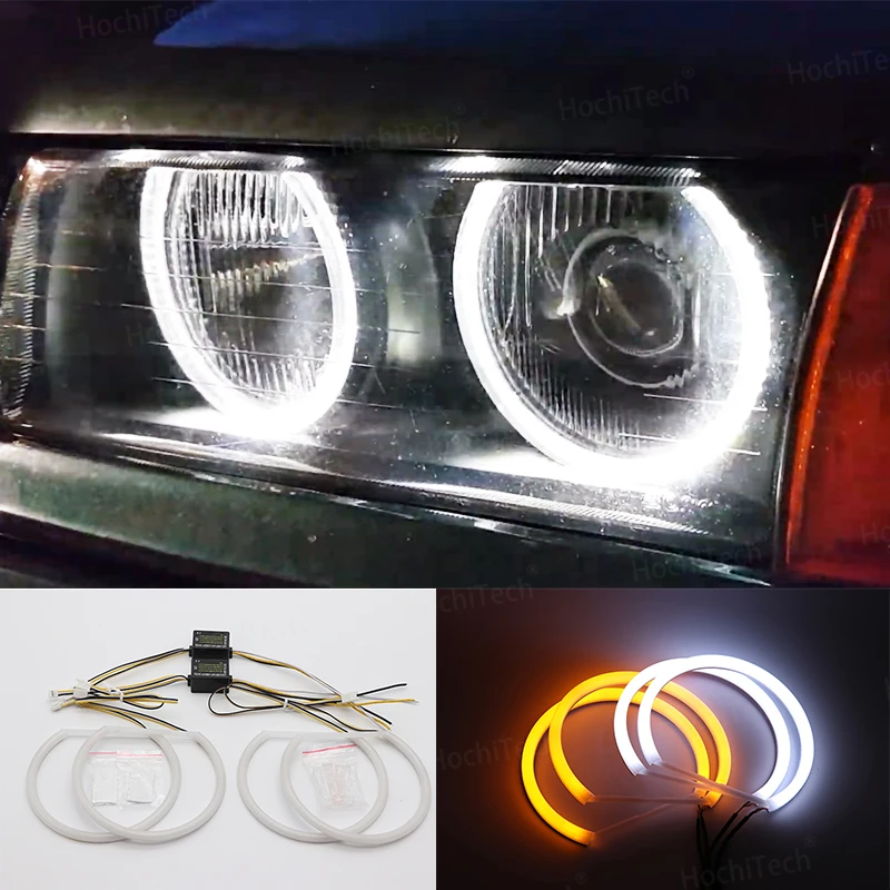 

Ультраяркий светодиодный кольцевой комплект Angel Eyes Halo для BMW 3 серии E30 E36 M3 333i 325i 323i 316i 318i 325td 1982-2000 дневсветильник