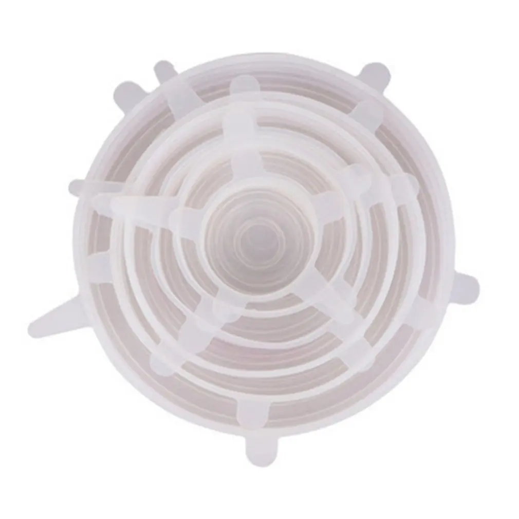 Силиконовая крышка для сохранения свежести кухни многофункциональная