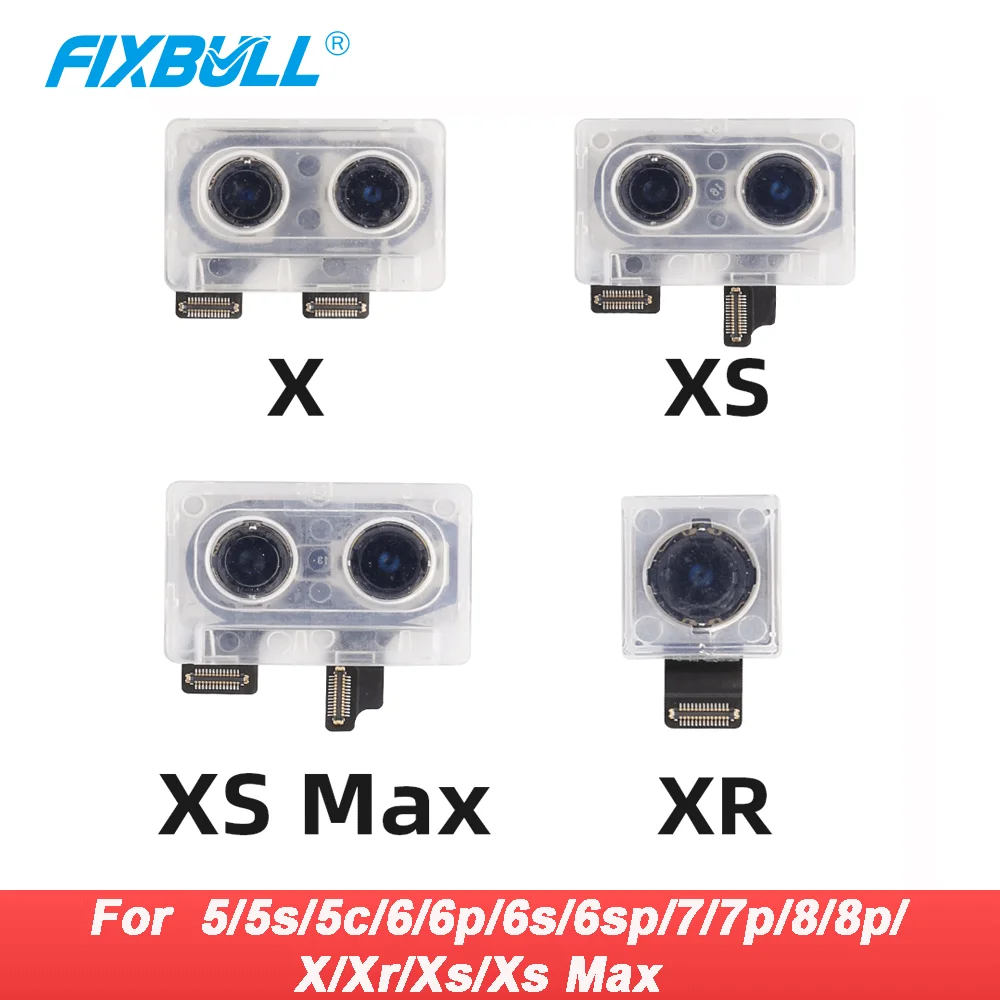FIXBULL оригинальный новый модуль задней камеры для iPhone Xs Max Xr 6S Plus 7 8 s X Основная