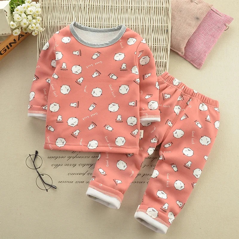 Детская одежда осень-зима 2020 для маленьких мальчиков костюм с мультяшным