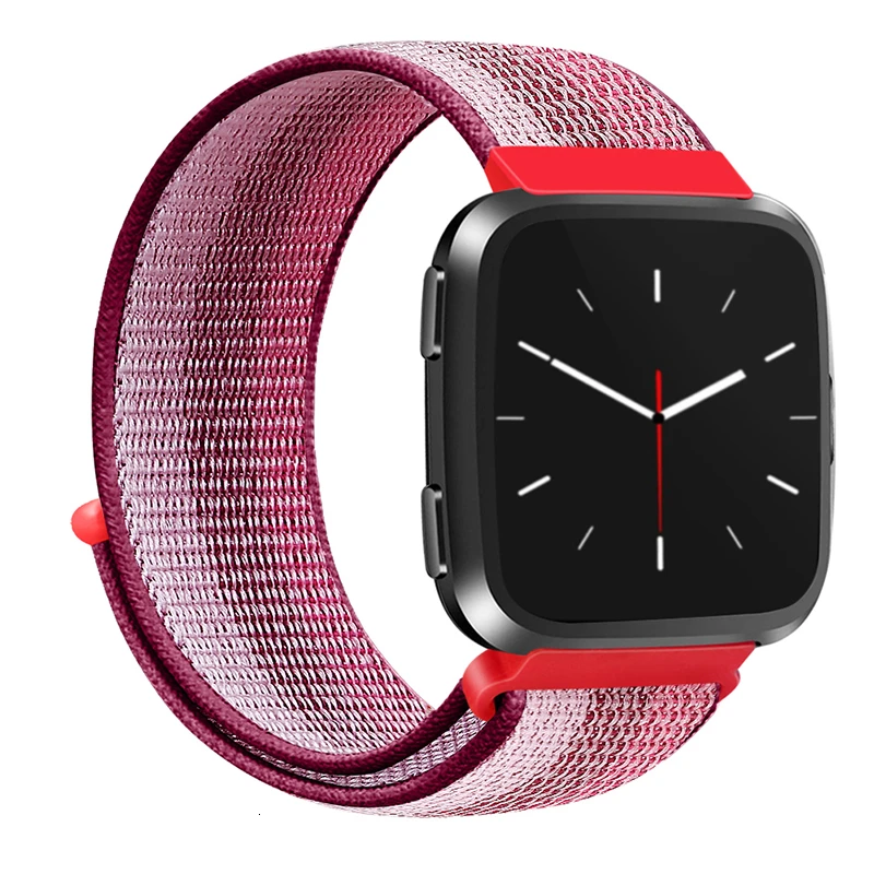 Nlyon ремешок для Fitbit Versa 2 Lite Мягкий Нейлоновый сменный Браслет для Fitbit Versa Lite band Edition аксессуары для умных часов