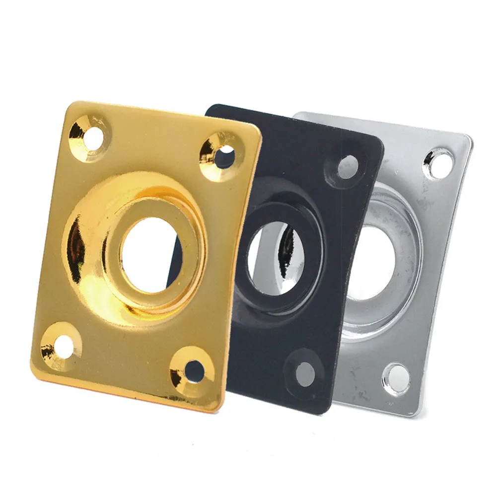 Прямоугольная пластина с винтами для электрогитары Les Paul Tele Style хромированные