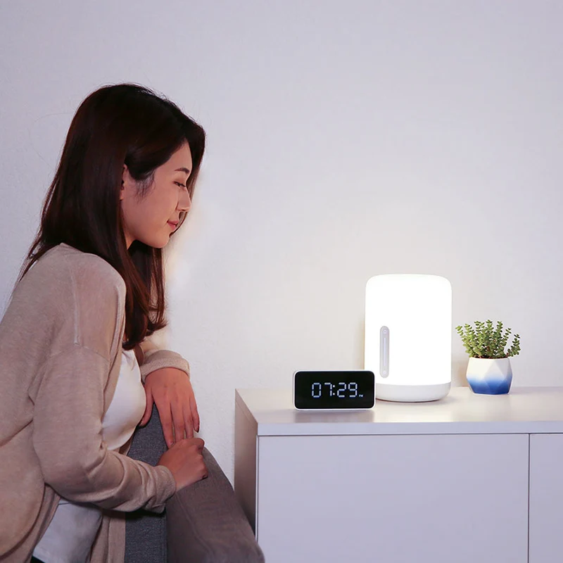 Оригинальный умный светодиодный ночник xiaomi Mijia 2 400 люмен bluetooth Wi-Fi сенсорный экран