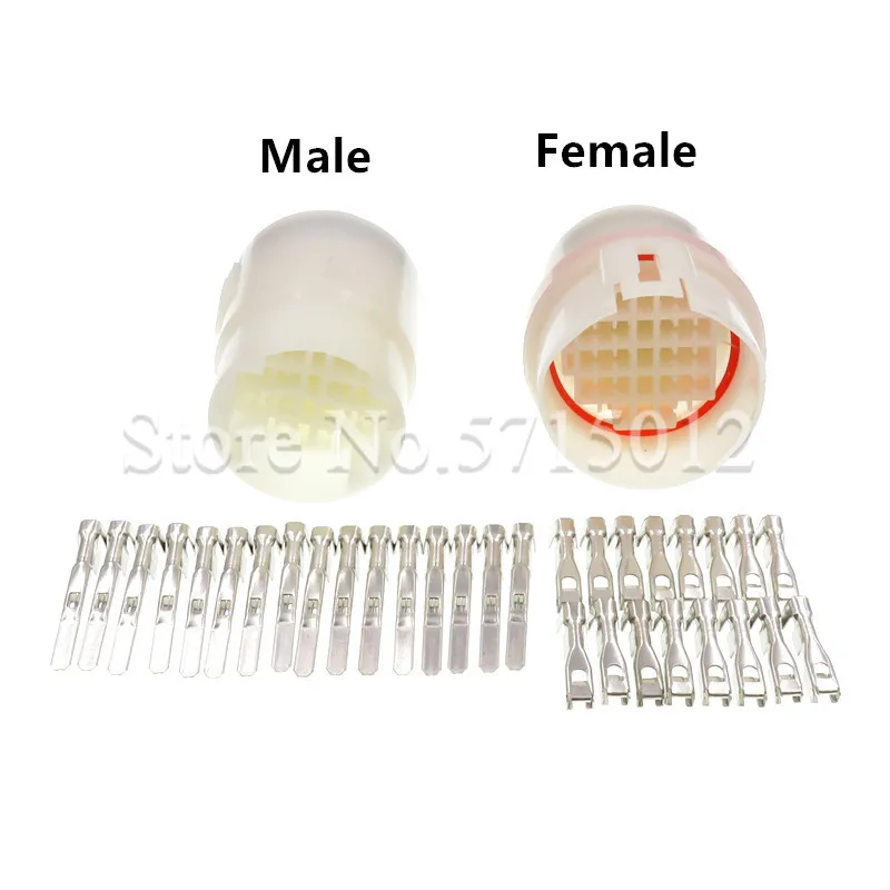 Водонепроницаемый автомобильный разъем с 16 отверстиями герметичная круглая