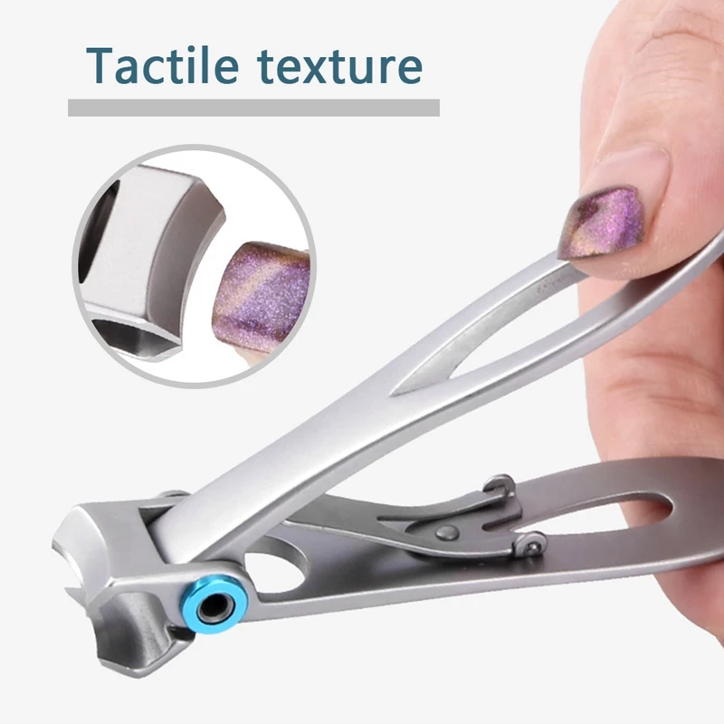

Black Stainless Steel Nail Clipper Nail Cutting Machine Professional Nail Trimmer High Quality Toe Nail Clipper Nail Tool
