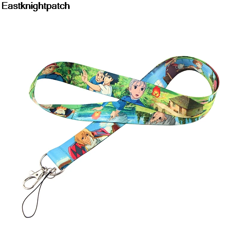 

Cartoon Multifunction lanyard for phone key in strap necklace card holder webbing ribbons keychain keyring E1210