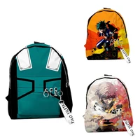 anime my hero academia cosplay backpack high quality canvas student schoolbag unisex laptop sports travel bags