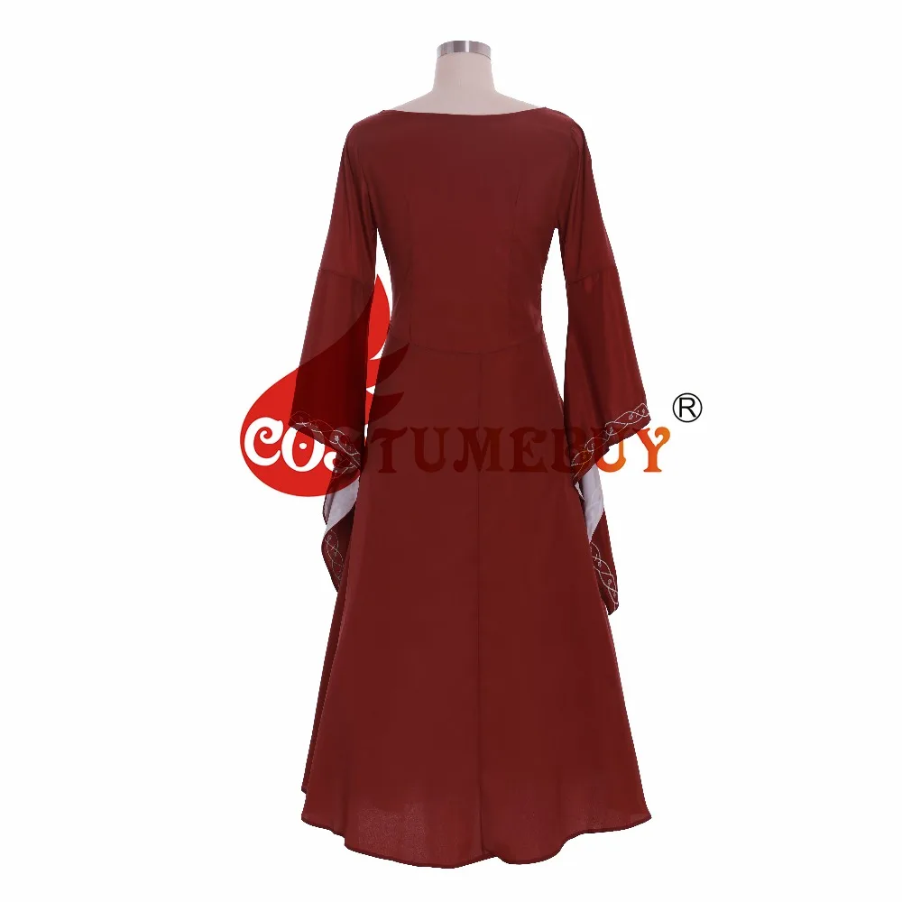 Costumebuy, средневековое платье, костюмы на Хэллоуин, для женщин, для косплея, Дворцовое благородное длинное платье, древнее платье принцессы с рукавами-колокольчиками