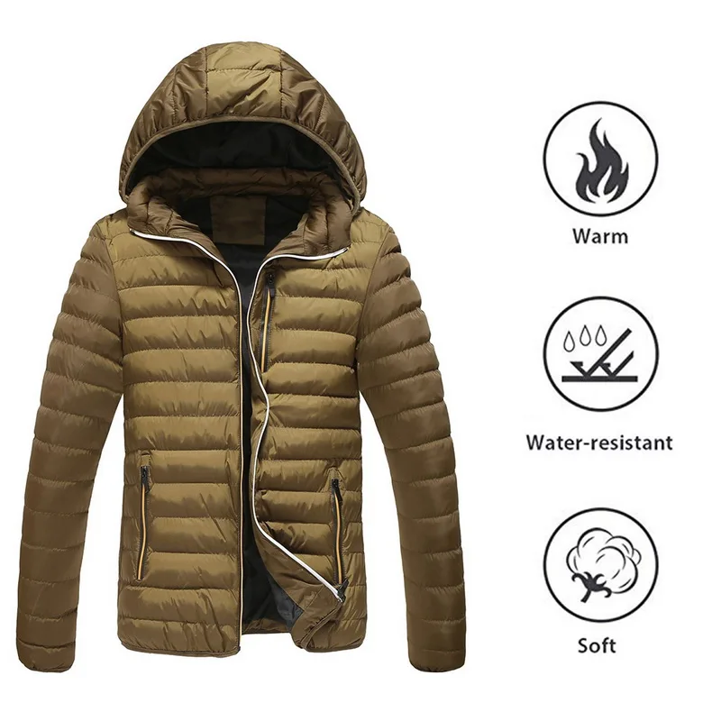 CYSINCOS новинка куртки парка для мужчин осень зима теплая верхняя одежда бренд