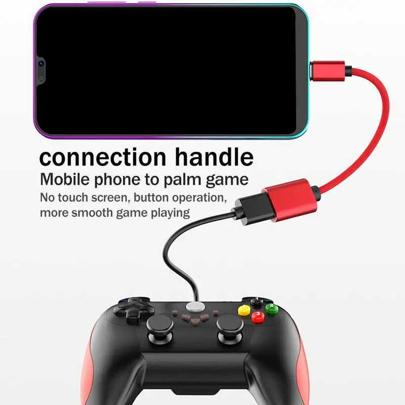 

Type C OTG Adapter Cable Mouse Gamepad Tablet PC Type C OTG Cable USB Universal Y7U1