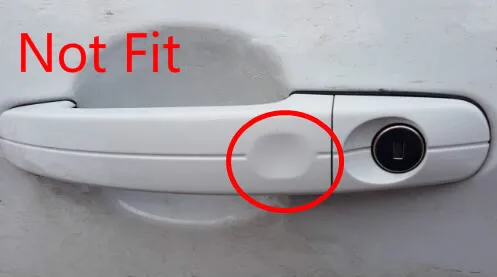 Хромированная крышка ручки двери Daefar из ABS для Ford Focus 2 3 4 автомобильное оформление