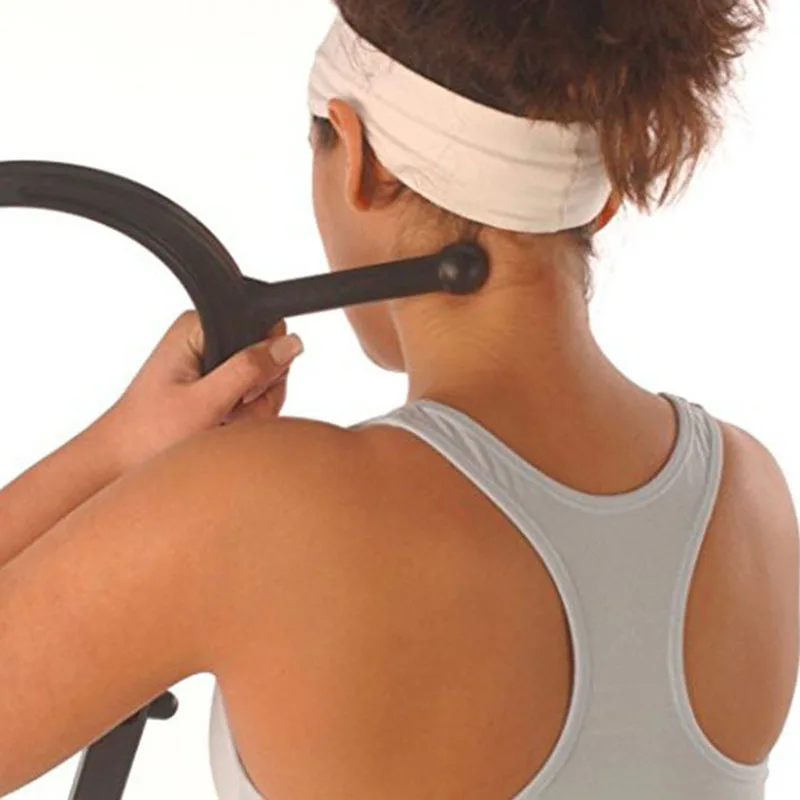 Body Back Buddy Original Trigger Point Massager Full Muscle Pain Relief Handheld Self Massage Stick Hook Cane | Красота и здоровье
