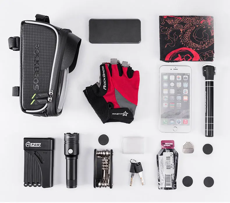 Велосипедная сумка водонепроницаемая Велосумка для сенсорных экранов с верхней