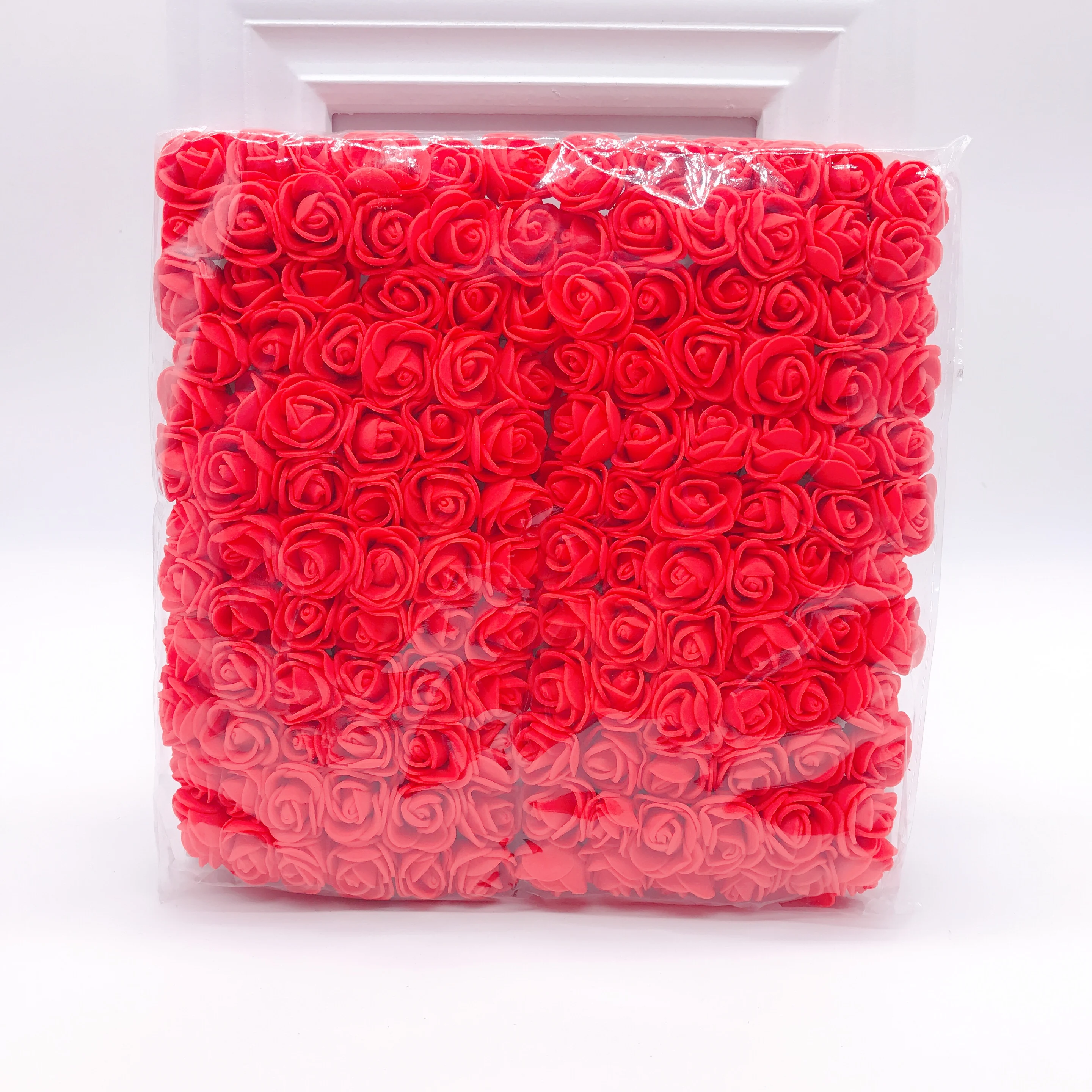144 шт./2 см искусственные розы из пенопласта | Дом и сад