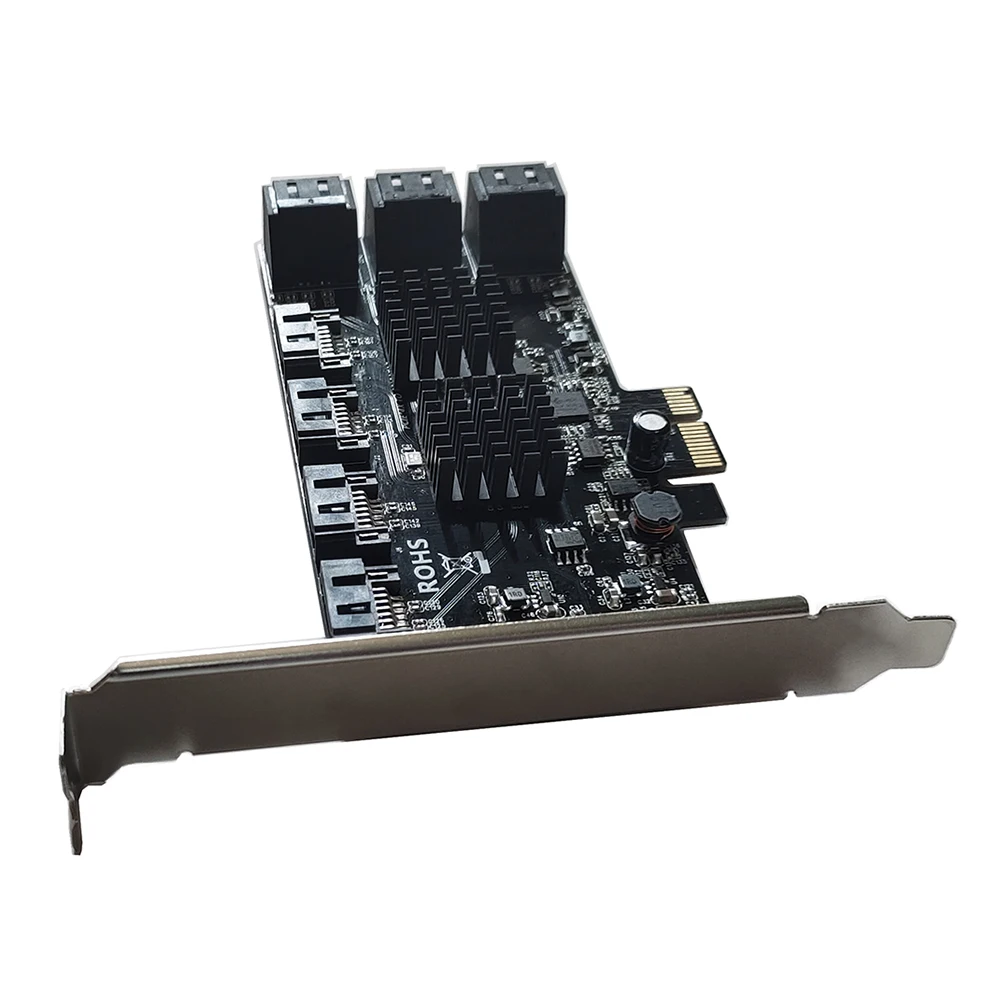 адаптер карты sata pcie 10 портов sata iii к pci expre