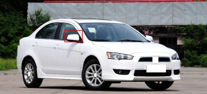 Benekar автомобиля боковое зеркало заднего вида чехол для Mitsubishi Lancer EX 2009 2010 2011 2012