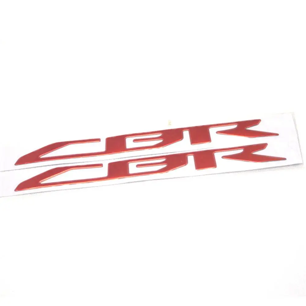 Motorcycle 3D Chrome CBR HRC LOGO Decals Fairing Stickers Emblem for Honda 600RR 1000RR 300R 250R 650F 500R CBR600 F4i | Автомобили и