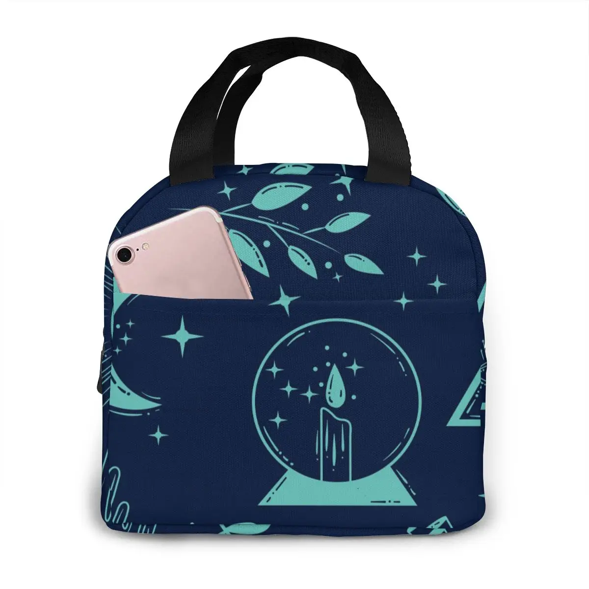 

Insulated Lunch Bag Thermal Esoteric Elements Tote Bags Cooler Picnic Food Lunch Box Bag