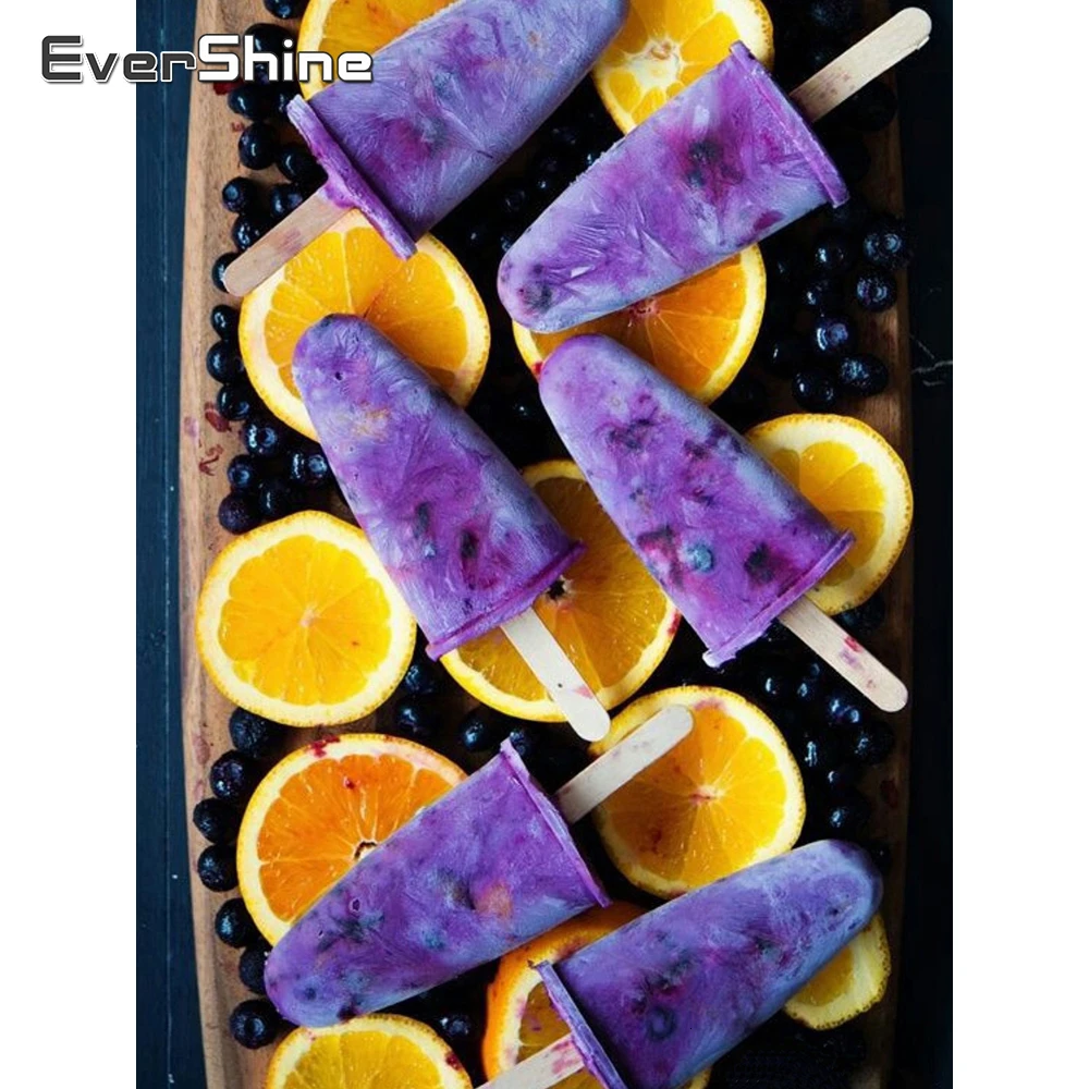 

Evershine алмазная вышивка декорации 5D DIY полная площадь Алмазная Живопись вышивка крестом Мороженое домашний декор