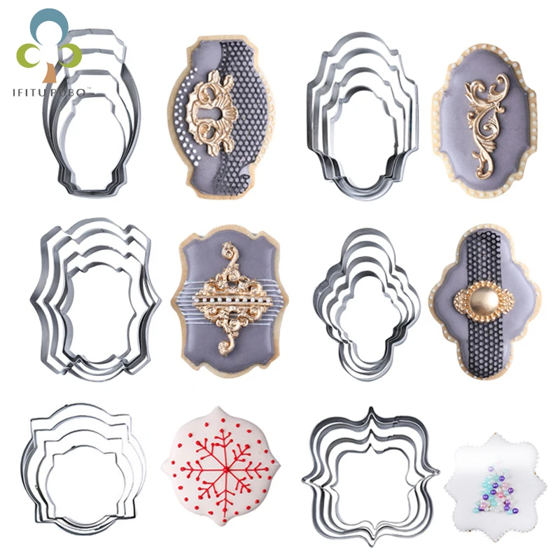 Горячая Распродажа 4 шт. резак для печенья набор сделай сам Кондитерская форма