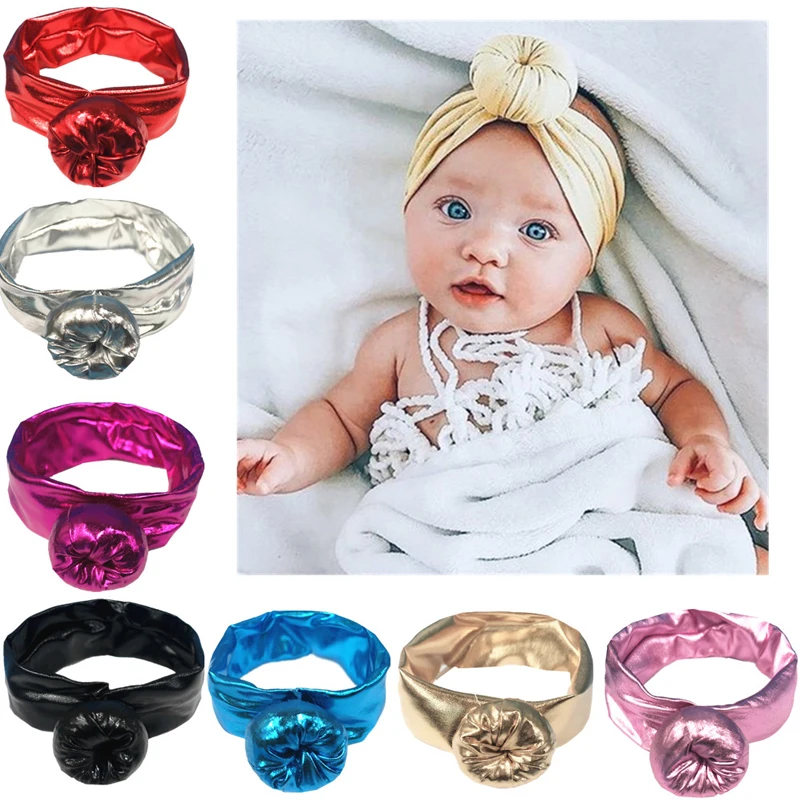 Весна 2019 Новая эластичная хлопковая повязка на волосы для новорожденных голову