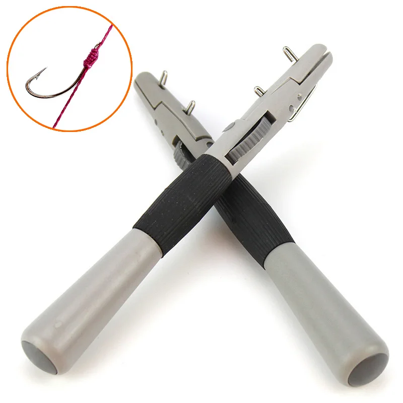 

Portable Manual Fishing Hook Tiers Fishhook Line Knotter Machine Winter Fishing Wire Fast Tying Equipment Tackle Accessories