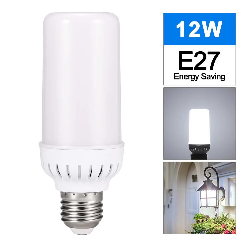 

12W LED Bulb 85-265V Household Lighting Cold White Warm White Energy Saving Lamp With Wall Lamp for Home Lighting