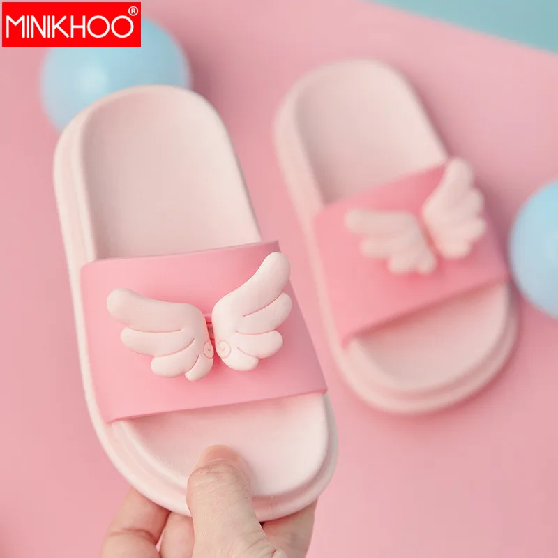 Мини шлепанцы Melissa Jelly с мультяшными листьями для девочек летние домашние тапочки