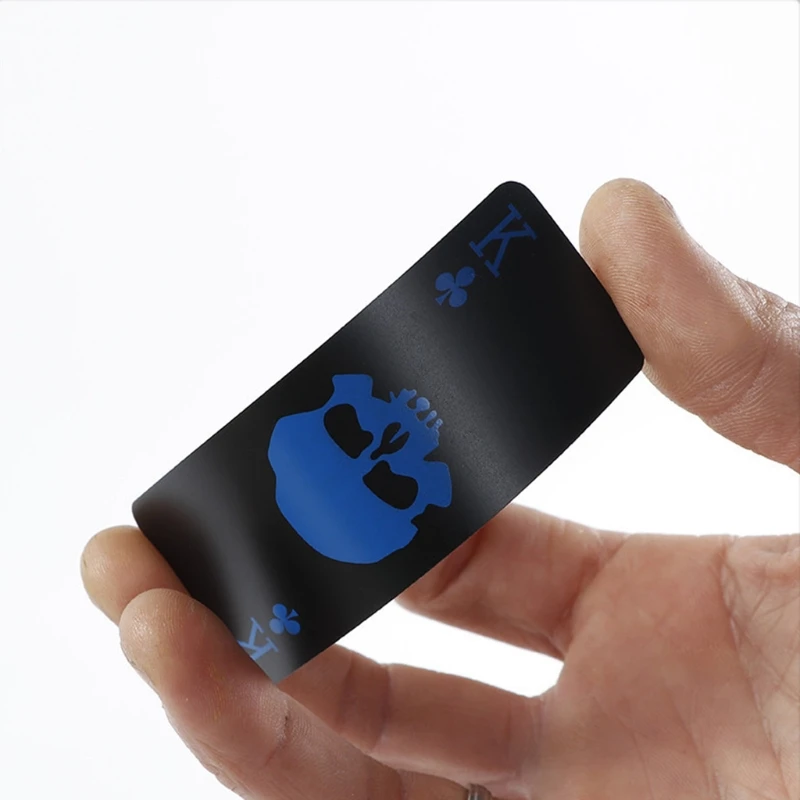 Флуоресцентные игральные карты из ПВХ волшебные идентификационные пластиковые