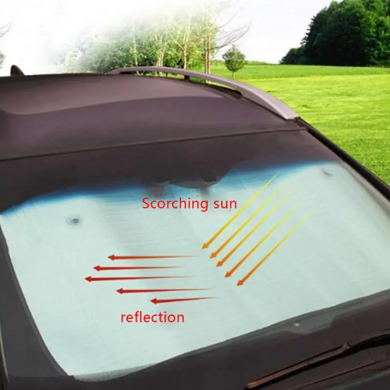 

150*70cm Windscreen Cover Car Window Screen sunlight Frost Ice Snow Dust Protector