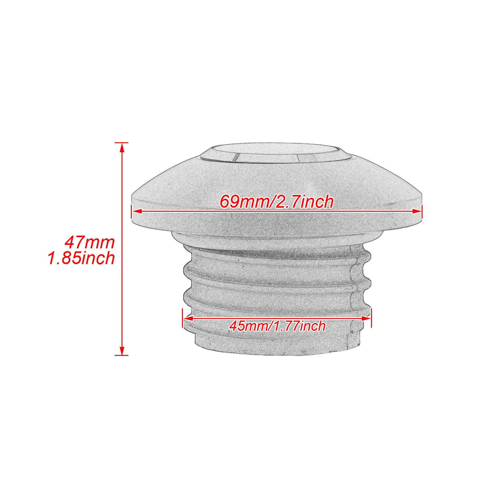 Мотоциклетный топливный бак CNC с часами черный декоративный масляный колпачок