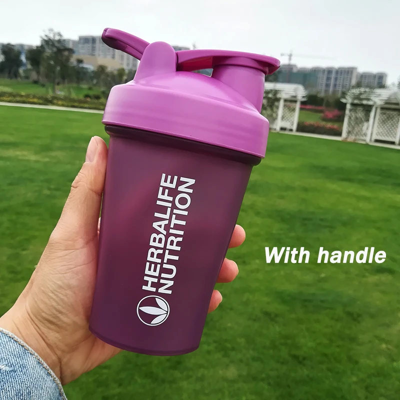 Спортивный шейкер бутылка 400 мл чашка для воды портативный фитнес-шейкер со