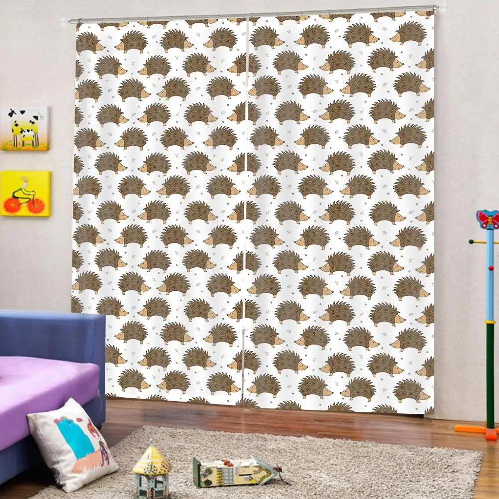 

animal curtains Beautiful Photo Fashion Customized 3D Curtains blackout curtains