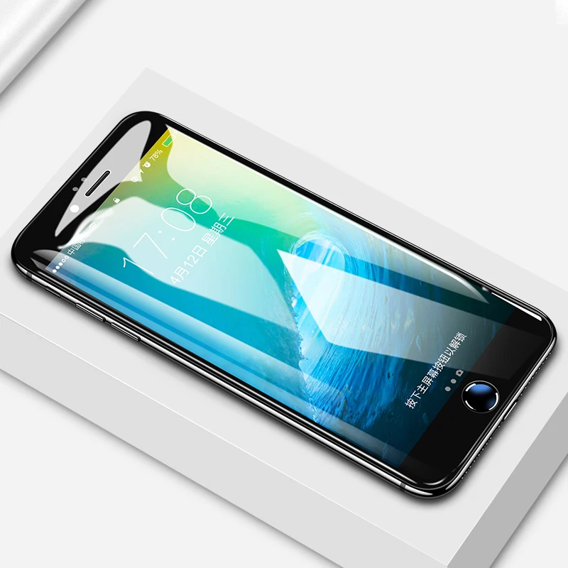 5 шт.-1 шт. закаленное стекло 2.5D 9H ультратонкий для iPhone Xs Max XR 8 7 6 6s Plus 6 6s 5 5S SE 4 4s Премиум протектор экрана galss