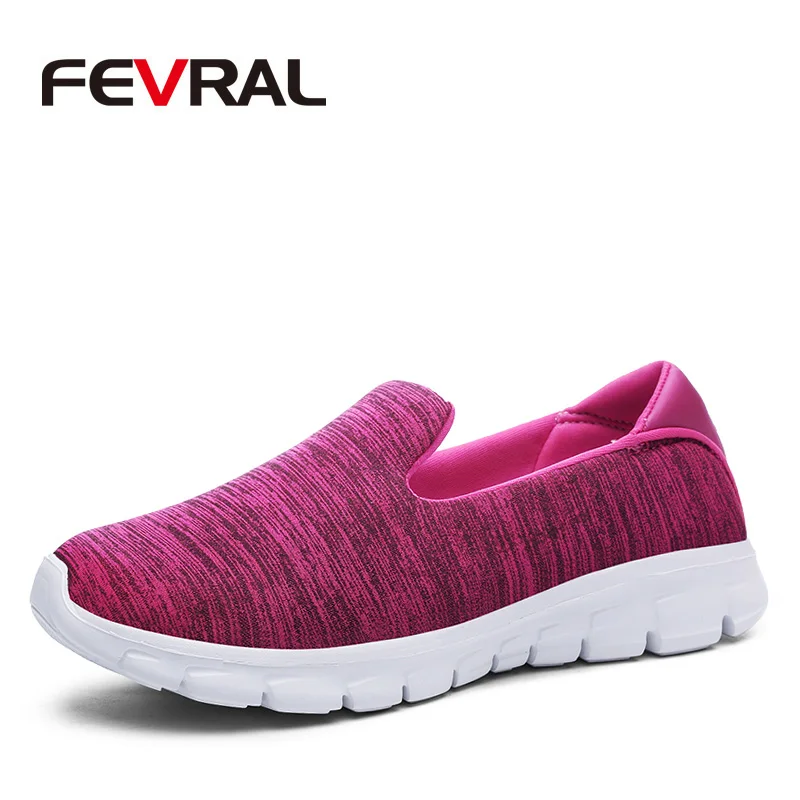 FEVRAL Новый 2021 популярный бренд Сезон весна лето Дышащие удобные туфли Женская