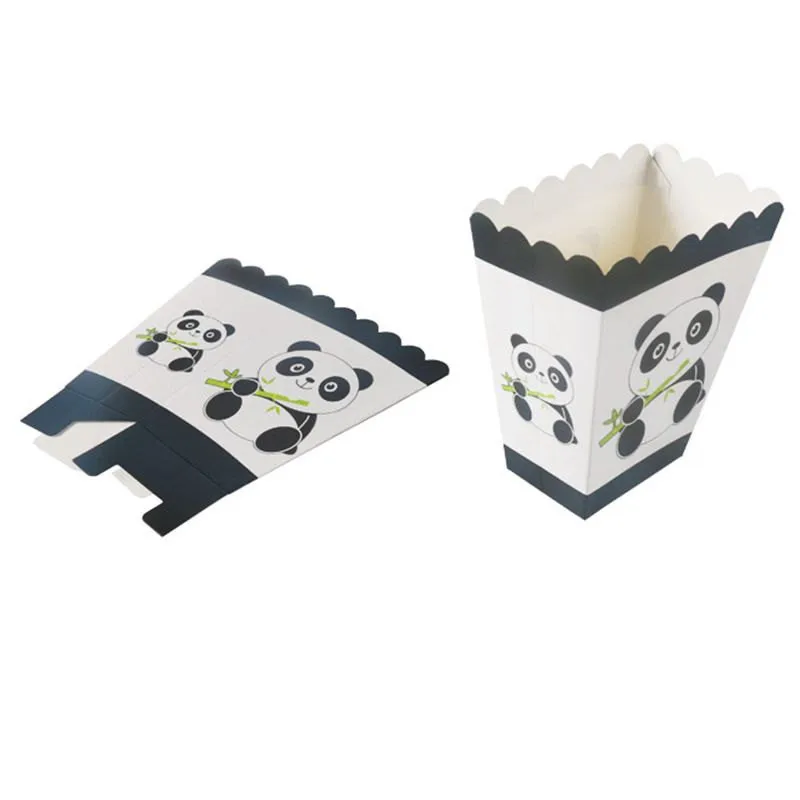 Бумажная салфетка с рисунком панды украшение для вечеринки свадьбы детвечерние
