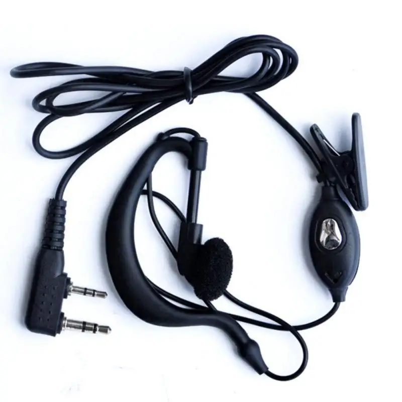 

992 Radio Walkie Talkie Headset Earphone Microphone Portable For Baofeng Kenwood