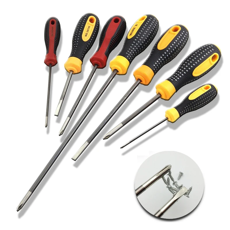 

Multitools Screwdriver Precision Magnetic Lengthen Phillips Slotted Bit Insulated Handle Home Electrician's Repair Manual Tool