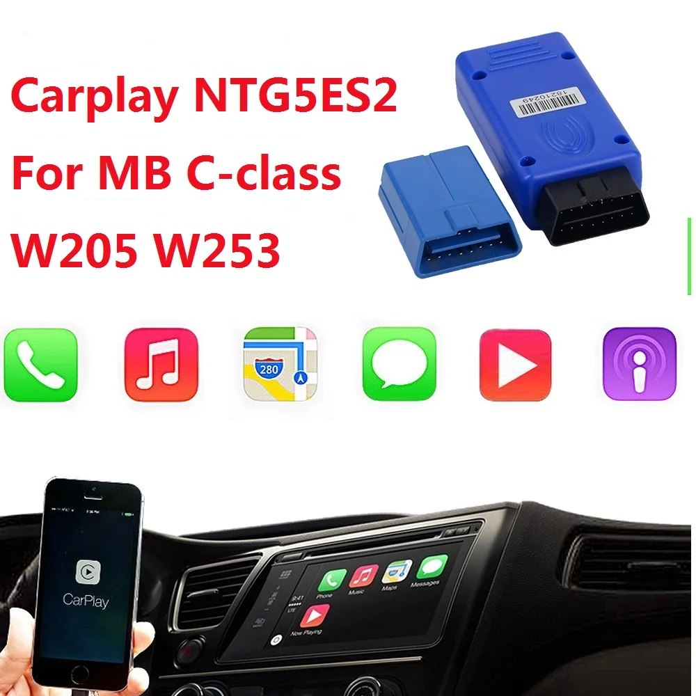 2020 новейший CarPlay Авто OBD активатор carplay для NTG5 S2 NTG5ES2 W253 W205 benz автомобильный