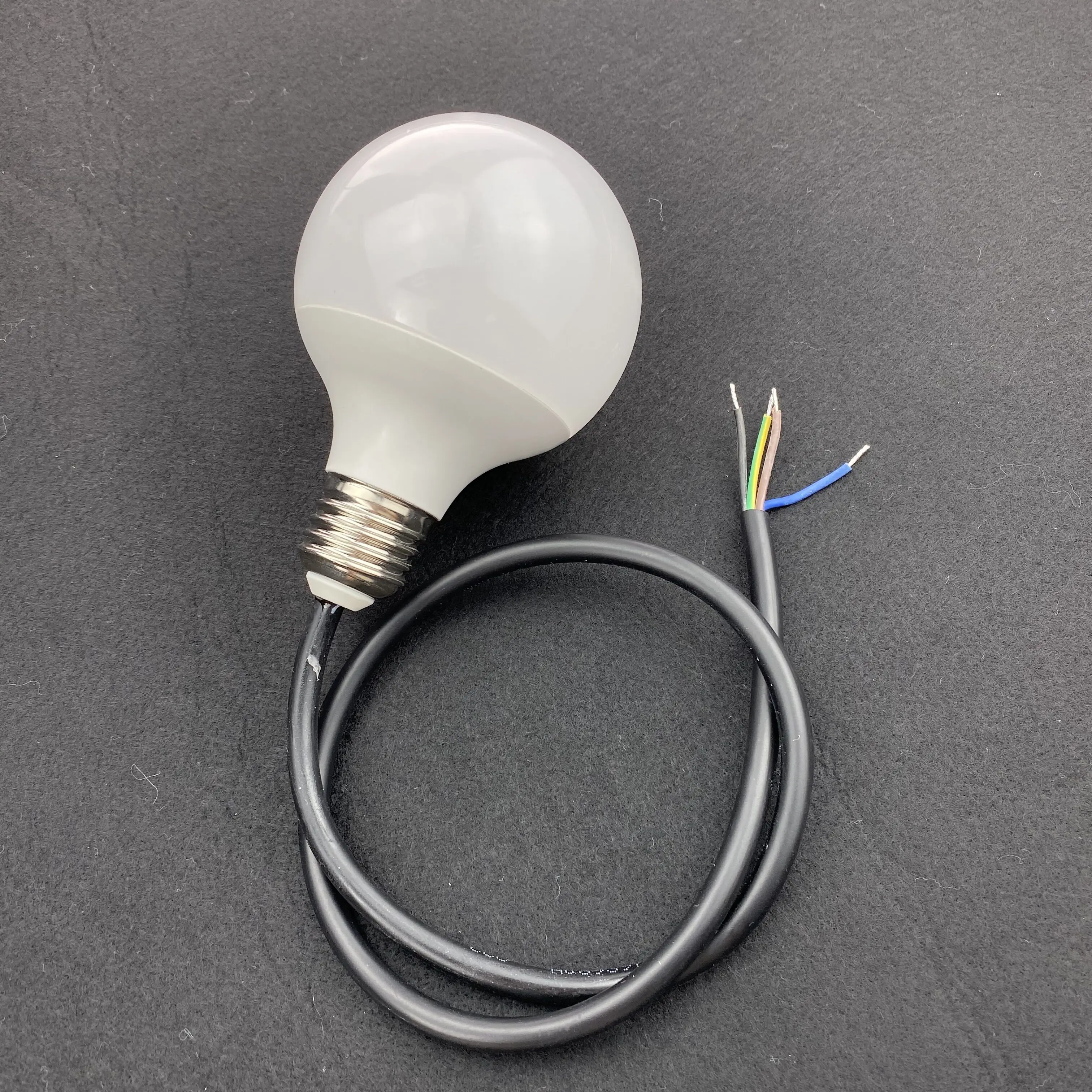 Пиксветильник RGB-шар UCS1903 80 мм Вход 24 В постоянного тока 1 44 Вт (6 шт. SMD 5050 RGB внутри) С
