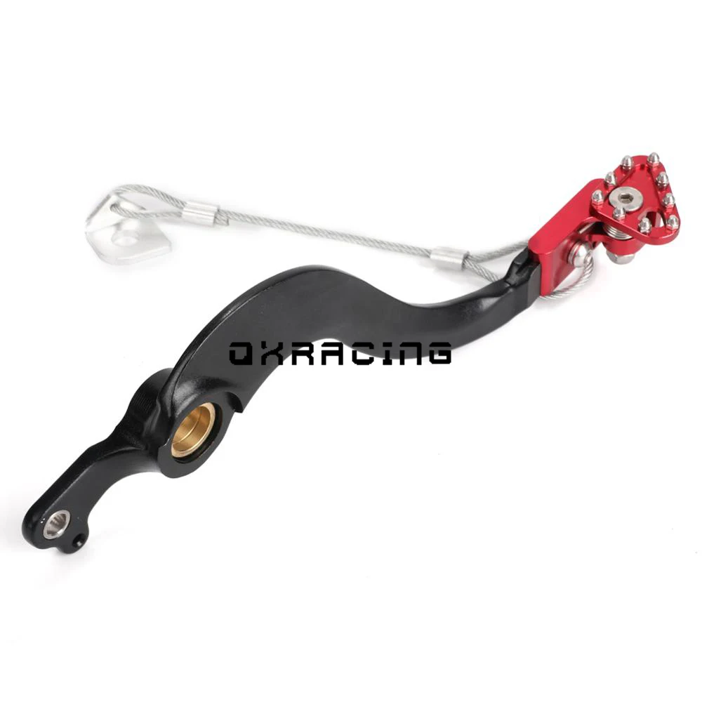 CNC алюминиевая педаль тормоза рычаг заднего с тормозом для honda crf250r crf 250r 250 dirtbike