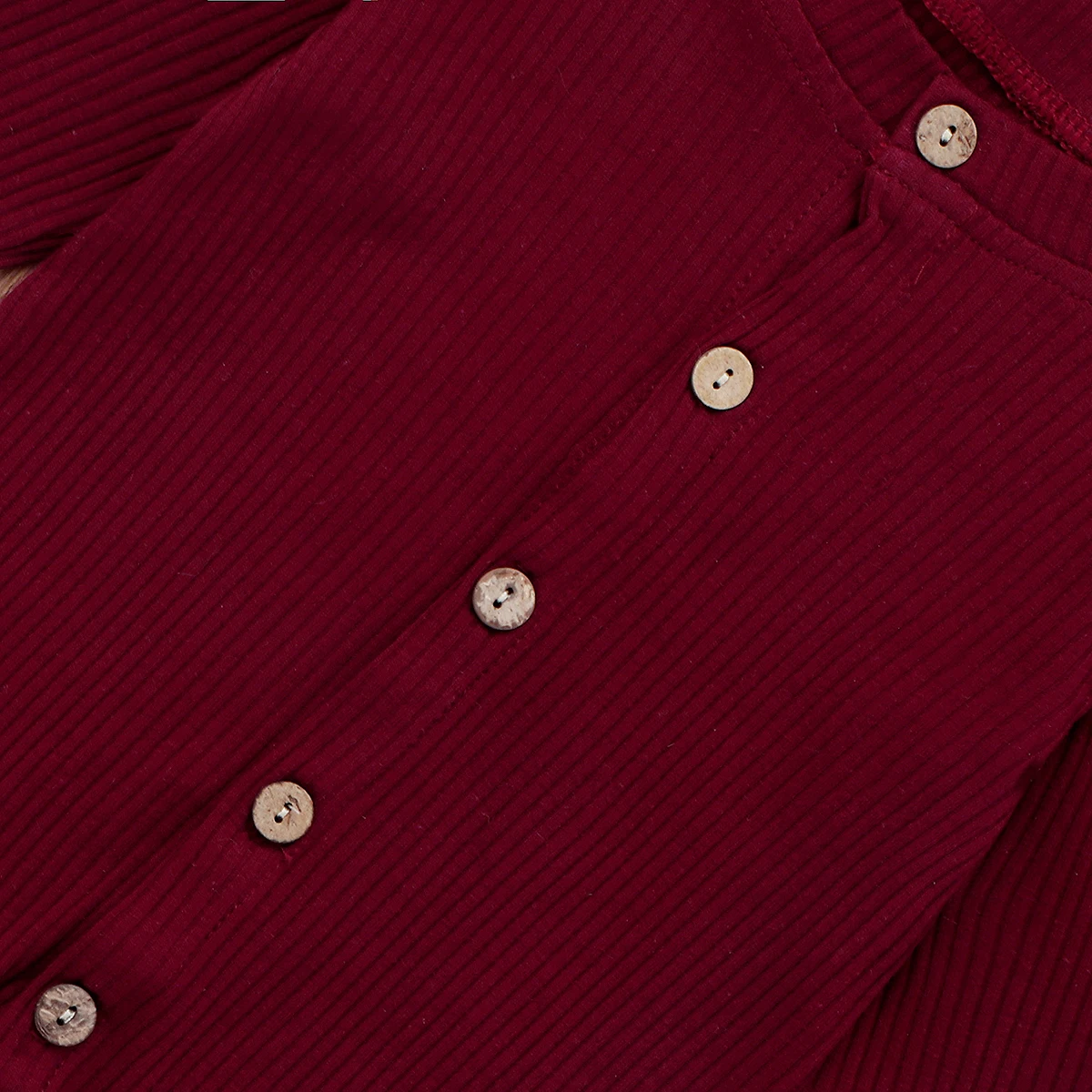 2 шт. однобортный трикотажный комбинезон с длинным рукавом для новорожденных