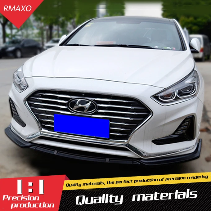 Для набора тела Sonata спойлер 2016 2018 для Hyundai ABS задняя губа задний передний бампер