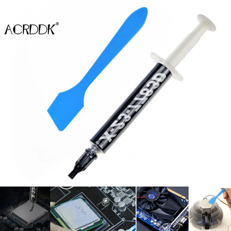 Nanometer Silicone Thermal Grease Paste X-23-7783D with Scraper 2g FL
