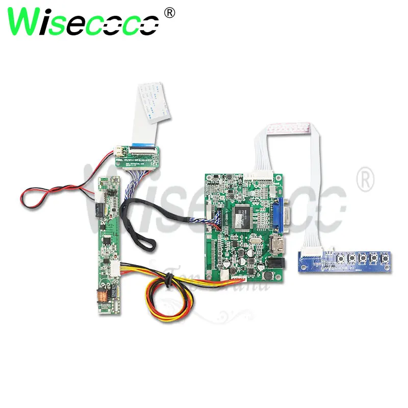 Дисплей для ноутбука wisecoco Raspberry Pi 3 4 10 1 дюйма 1280*720 IPS 750 яркий жк дисплей с VGA HDMI
