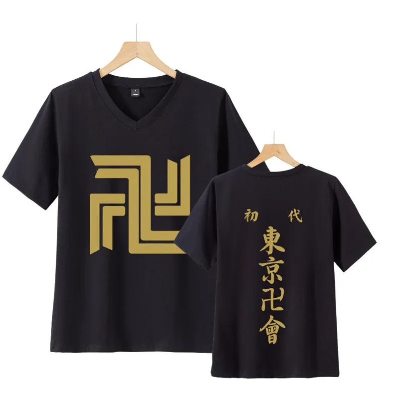 

Tokyo Revengers Print Oversized Women T Shirts Short Sleeve Summer Harajuku Loose Anime Tops Female Casual Loose Clothes Tops 2