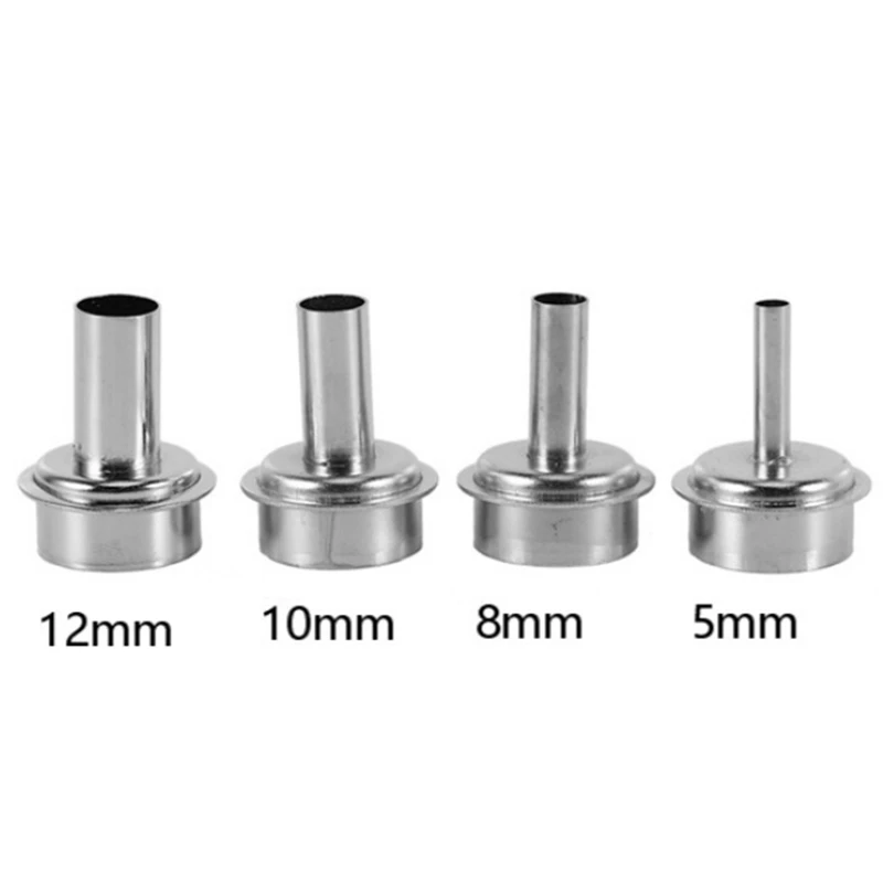 

10 Pieces of 861DW Hot Air Desoldering Station Accessories Special Nozzles 4 Straight Nozzles and 6 Oblique Nozzles