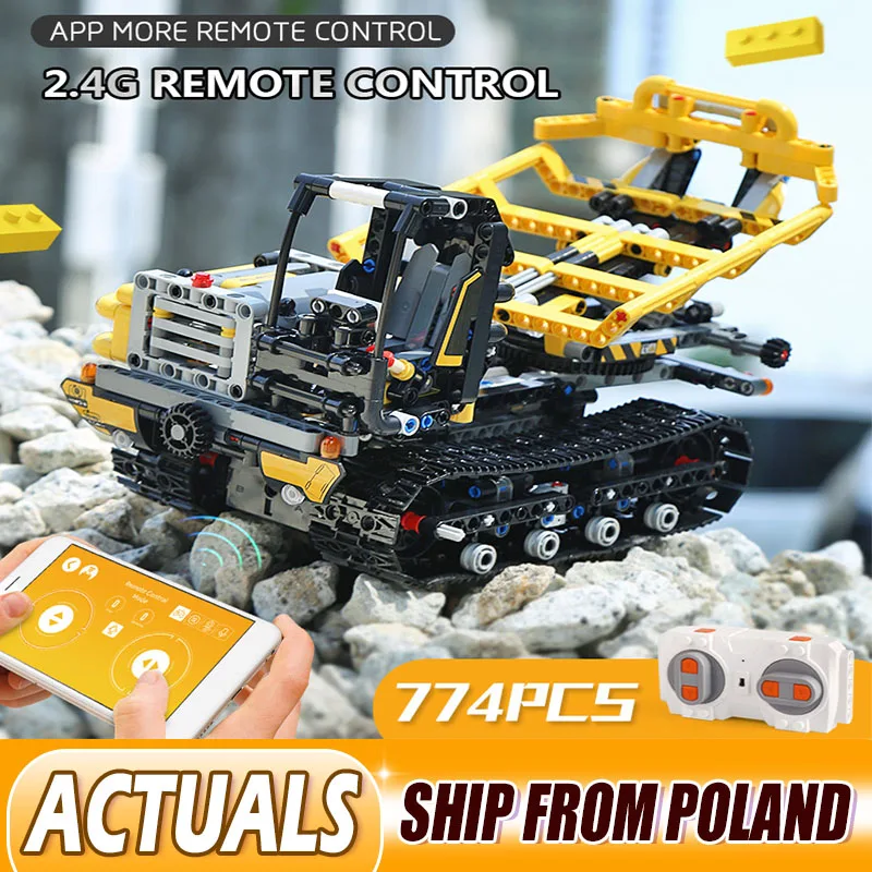 Technic Машинки Игрушки с управлением через приложение мобильный кран MK II набор совместим с 42094 строительные блоки кирпичи детские игрушки рождественские подарки