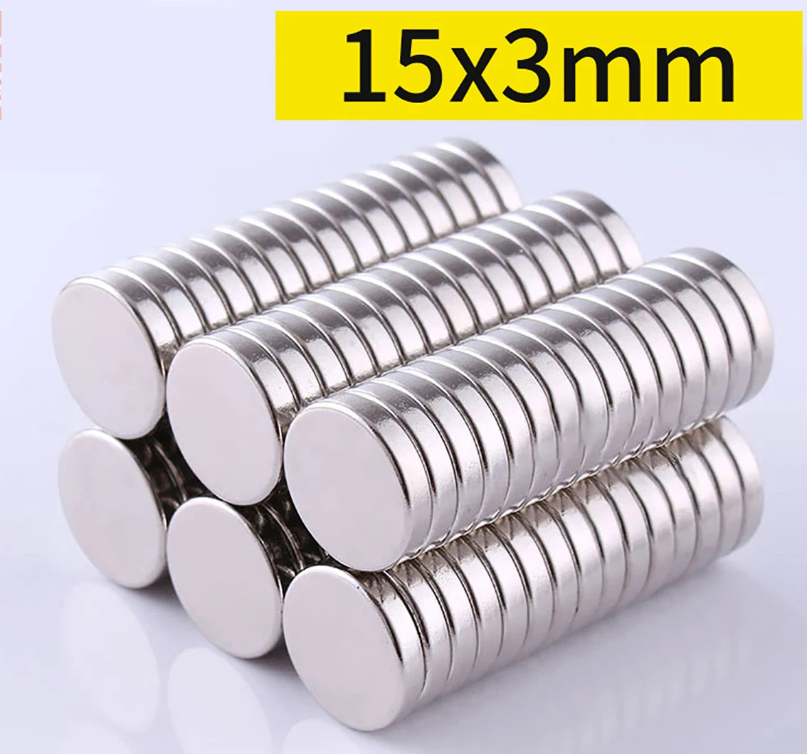 Круглый неодимовый магнит диаметром Мощный круглый дисковый 15/18/19 мм мощный